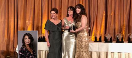 Robin Sanchez receives Susan D. Tanzman Inspiration Award at SoCal ASTA Diamond Awards